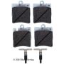 BECK/ARNLEY 085-6629 PREM ASM PADS W HDWR