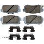 BECK/ARNLEY 085-6663 PREM ASM PADS W HDWR