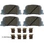 BECK/ARNLEY 085-6670 PREM ASM PADS W HDWR