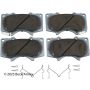 BECK/ARNLEY 085-6678 PREM ASM PADS W HDWR