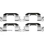 BECK/ARNLEY 085-6682 PREM ASM PADS W HDWR