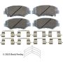 BECK/ARNLEY 085-6698 PREM ASM PADS W HDWR