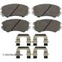 BECK/ARNLEY 085-6706 PREM ASM PADS W HDWR
