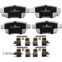 BECK/ARNLEY 085-6723 PREM ASM PADS W HDWR