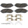 BECK/ARNLEY 085-6726 PREM ASM PADS W HDWR