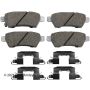 BECK/ARNLEY 085-6736 PREM ASM PADS W HDWR