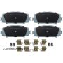 BECK/ARNLEY 085-6744 PREM ASM PADS W HDWR