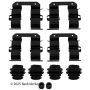 BECK/ARNLEY 085-6745A PREM ASM PADS W HDWR