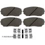 BECK/ARNLEY 085-6748 PREM ASM PADS W HDWR