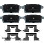 BECK/ARNLEY 085-6749 PREM ASM PADS W HDWR
