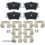 BECK/ARNLEY 085-6756 PREM ASM PADS W HDWR