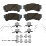 BECK/ARNLEY 085-6767 PREM ASM PADS W HDWR