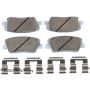 BECK/ARNLEY 085-6787 PREM ASM PADS W HDWR