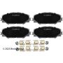 BECK/ARNLEY 085-6790 PREM ASM PADS W HDWR