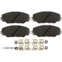 BECK/ARNLEY 085-6790 PREM ASM PADS W HDWR