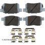 BECK/ARNLEY 085-6798 PREM ASM PADS W HDWR
