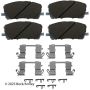 BECK/ARNLEY 085-6805 PREM ASM PADS W HDWR