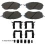 BECK/ARNLEY 085-6810 PREM ASM PADS W HDWR