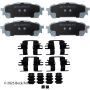 BECK/ARNLEY 085-6815A PREM ASM PADS W HDWR