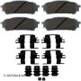 BECK/ARNLEY 085-6815A PREM ASM PADS W HDWR