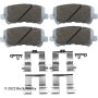 BECK/ARNLEY 085-6817 PREM ASM PADS W HDWR