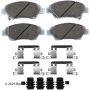 BECK/ARNLEY 085-6828A PREM ASM PADS W HDWR