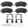 BECK/ARNLEY 085-6831 PREM ASM PADS W HDWR