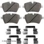 BECK/ARNLEY 085-6846 PREM ASM PADS W HDWR