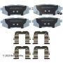 BECK/ARNLEY 085-6870 PREM ASM PADS W HDWR