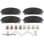 BECK/ARNLEY 085-6893 PREM ASM PADS W HDWR