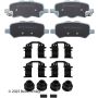 BECK/ARNLEY 085-6894 PREM ASM PADS W HDWR