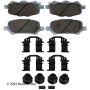 BECK/ARNLEY 085-6894 PREM ASM PADS W HDWR