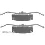 BECK/ARNLEY 085-6898 PREM ASM PADS W HDWR