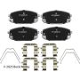 BECK/ARNLEY 085-6900 PREM ASM PADS W HDWR