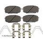 BECK/ARNLEY 085-6900 PREM ASM PADS W HDWR