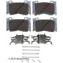 BECK/ARNLEY 085-6907 PREM ASM PADS W HDWR