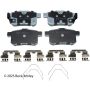 BECK/ARNLEY 085-6926 PREM ASM PADS W HDWR