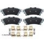 BECK/ARNLEY 085-6949 PREM ASM PADS W HDWR