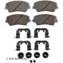 BECK/ARNLEY 085-6950B PREM ASM PADS W HDWR