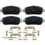 BECK/ARNLEY 085-6952 PREM ASM PADS W HDWR