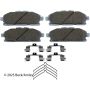 BECK/ARNLEY 085-6967 PREM ASM PADS W HDWR
