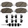 BECK/ARNLEY 085-6970 PREM ASM PADS W HDWR