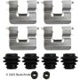 BECK/ARNLEY 085-6973 PREM ASM PADS W HDWR