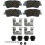 BECK/ARNLEY 085-6973 PREM ASM PADS W HDWR