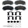 BECK/ARNLEY 085-6987 PREM ASM PADS W HDWR
