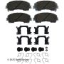 BECK/ARNLEY 085-6987 PREM ASM PADS W HDWR