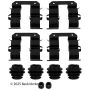 BECK/ARNLEY 085-6988 PREM ASM PADS W HDWR