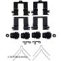 BECK/ARNLEY 085-7006 PREM ASM PADS W HDWR