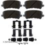 BECK/ARNLEY 085-7006 PREM ASM PADS W HDWR
