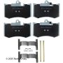 BECK/ARNLEY 085-7013 PREM ASM PADS W HDWR